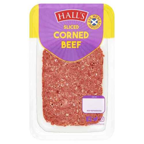 Hall's Sliced Corned Beef 4 Slices