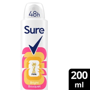 Sure Women Antiperspirant Deodorant Invisible Pure Aerosol 200ml