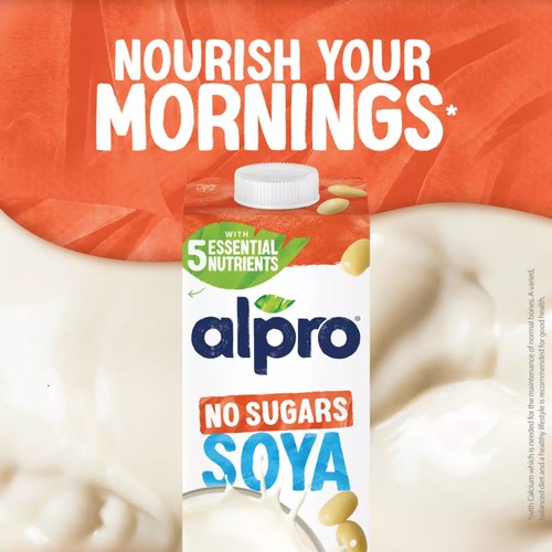 Alpro Soya Unsweetened Long Life Drink 1L