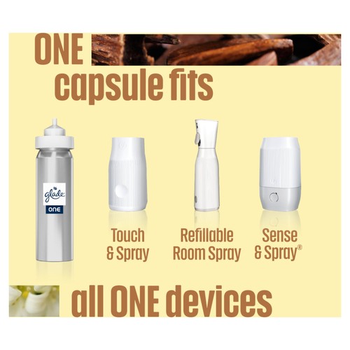 Glade One Single Refill Sensual Sandalwood & Jasmine 13Ml