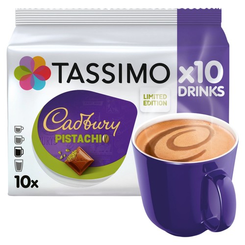 Tassimo Cadbury Pistachio 10 Pods 160g