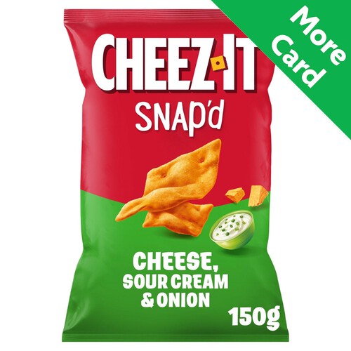 Cheez-It Snap'D Cheese, Sour Cream & Onion 