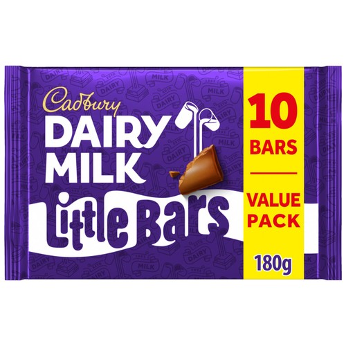 Cadbury Dairy Milk Little Bar 10 Pack