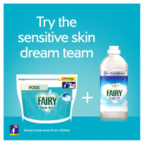 Fairy Non Bio For Sensitive Skin Washing Capsules