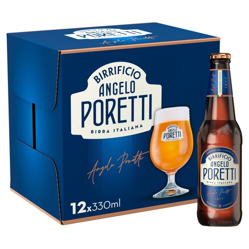 Birrificio Angelo Poretti Italian Lager Beer Bottles 