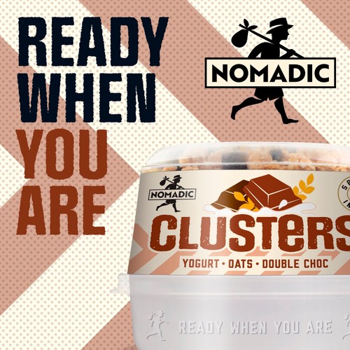 Nomadic Oat Crunch Chocolate & Yogurt