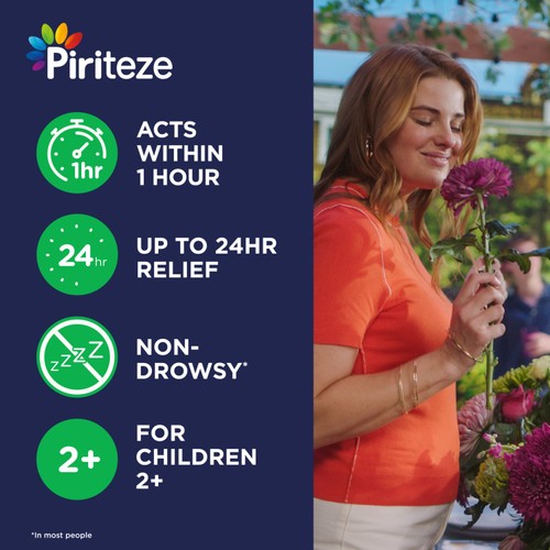 Piriteze Childrens Hayfever & Allergy Syrup 2 years+