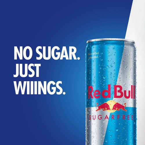 Red Bull Energy Drink Sugar Free Cans