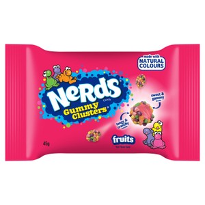 Nerds Gummy Clusters Fruity Flavour Candy   45g