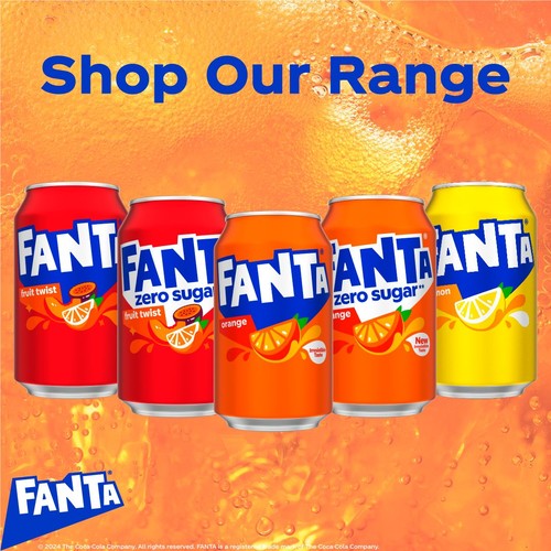Fanta Orange Zero 24 x 330ml