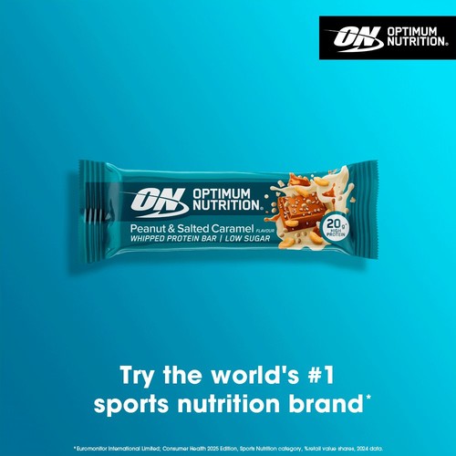 Optimum Nutrition Peanut & Salted Caramel Protein Bar