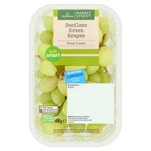 Morrisons Seedless Red Grapes 400g