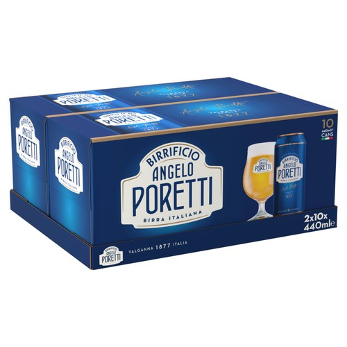 Birrificio Angelo Poretti Italian Lager Cans 10x440ml