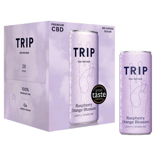 TRIP Raspberry Orange Blossom 4 x 250ml