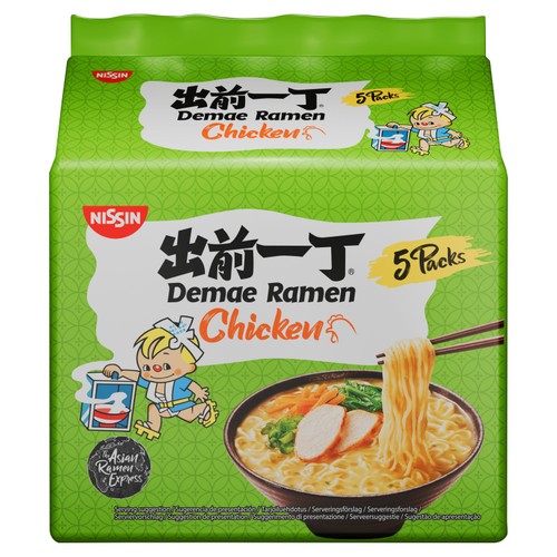 Nissin demae ramen chicken multipack