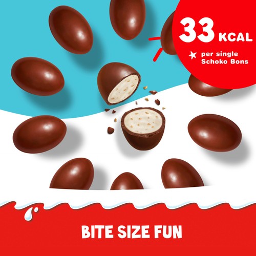 Kinder Milk Chocolate & Hazelnut Schoko Bons 200g