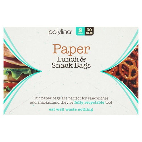 Polylina Paper Lunch & Snack Bags