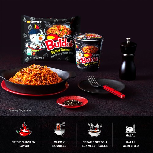 Samyang Buldak Original Hot Chicken Flavour Ramen Noodle Multipack