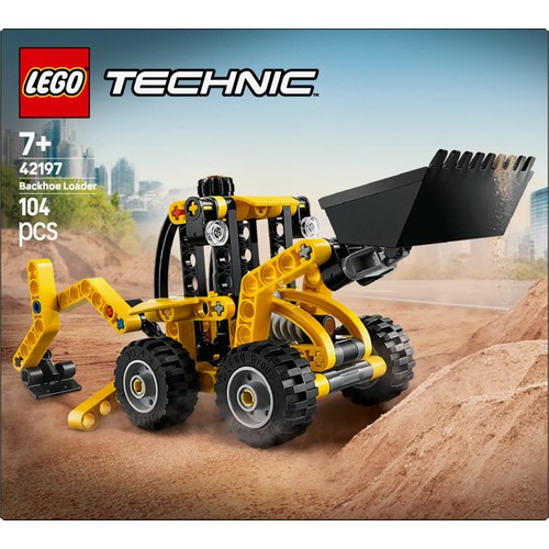 Lego Technic Backhoe Loader   42197