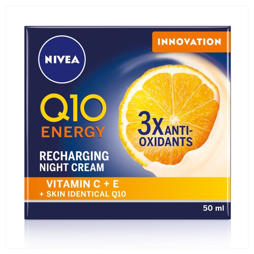 NIVEA Q10 Energy Vitamin C Recharging Night Cream 