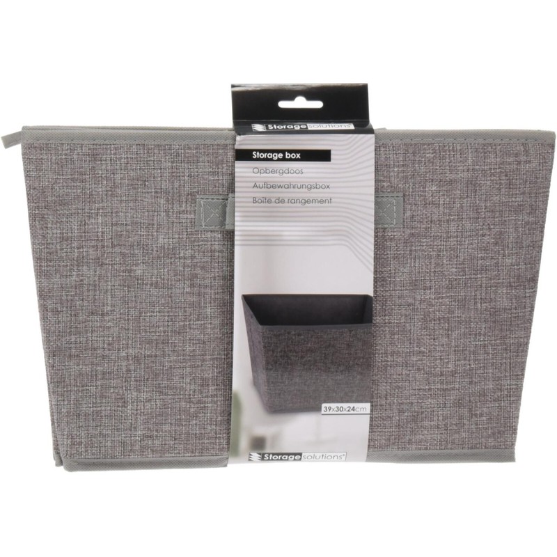 Koopman Stackable Box Koopman Storage Box 39x30x24cm - Morrisons Online Groceries & Offers