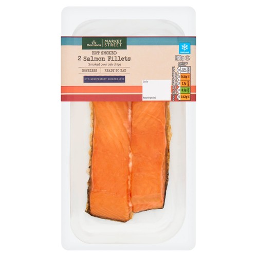 Morrisons Hot Smoked Salmon Fillets