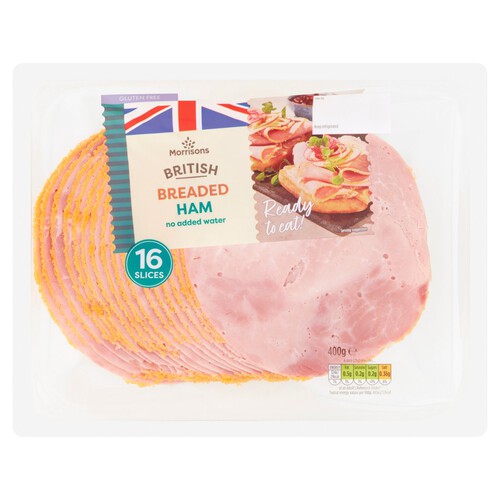 Morrisons British Breaded Ham 