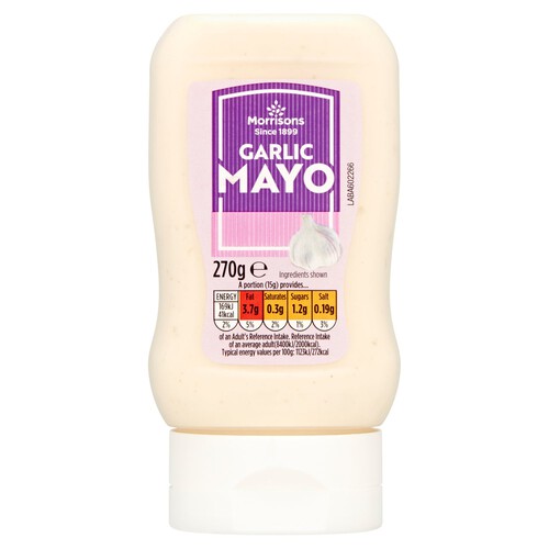 Morrisons Garlic Mayo 