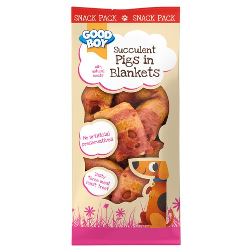 Good Boy Snack Pigs In Blankets 25G