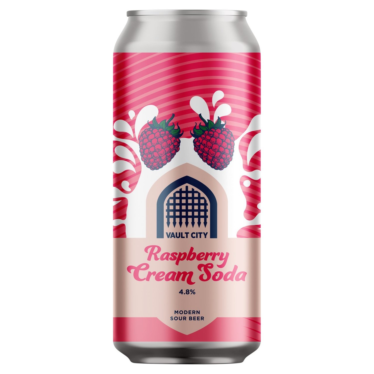 Vault City Raspberry Cream Soda Sour Beer 440ml