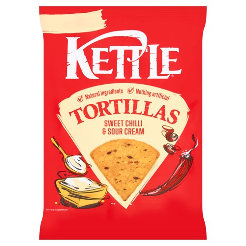 Kettle Tortilla Sweet Chilli & Sour Cream 