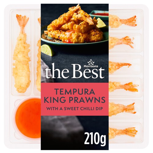 Morrisons The Best Tempura Prawns With Sweet Chilli Dip