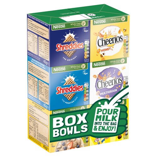 Nestle Box Bowls Cereals 6 Pack