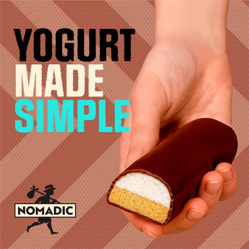 Nomadic Yogurt And Oat Bar Chocolate 