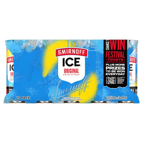 Smirnoff Ice Original 4% vol Multipack Cans
