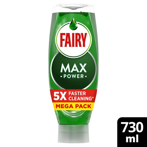 Fairy Max Power Washing Up Liquid 730ml