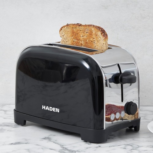Haden Iver 2 Slice Toaster Black