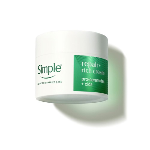Simple Facial Moisturiser Repair+ 50 ml