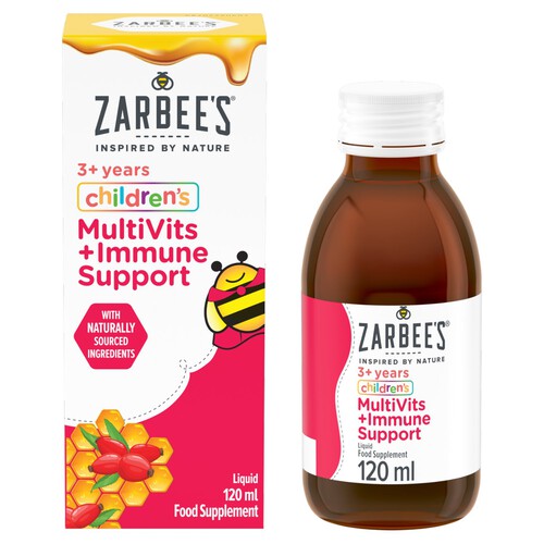 Zarbee's Kids Multi Vits Plus Immune Support