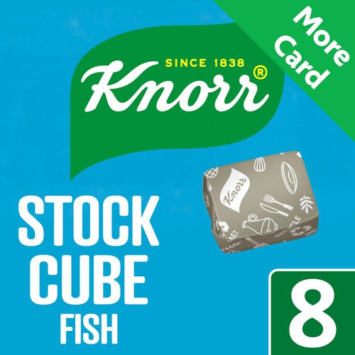 Knorr Stock Cubes Fish 8 x 10g