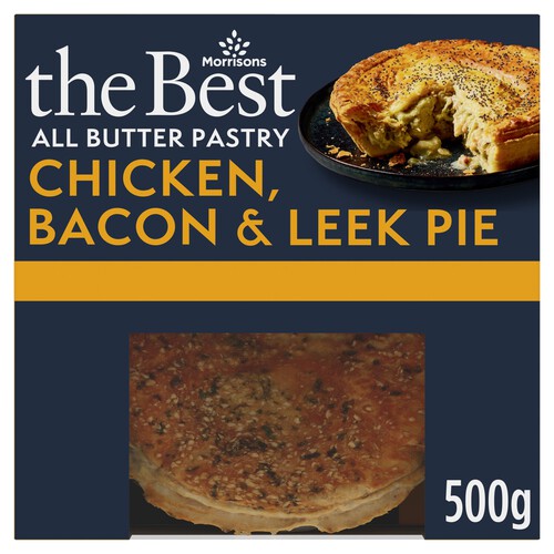 Morrisons The Best Chicken, Bacon & Leek Pie