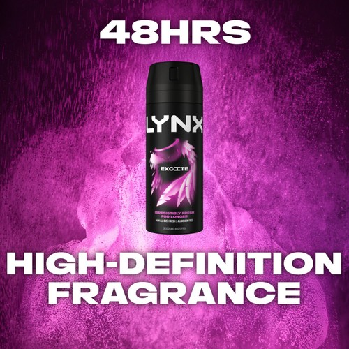 Lynx Excite Body Spray Deodorant For Men 150ml