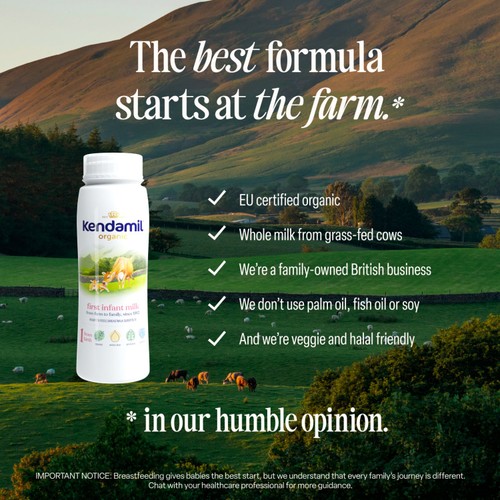 Kendamil Organic Ready To Feed First Infant Milk 