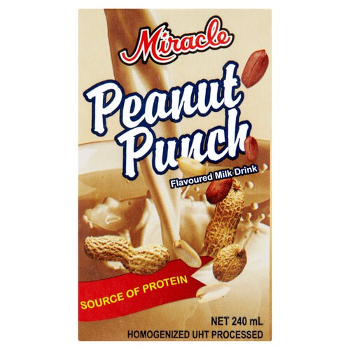 Miracle Peanut Punch Flavoured Milk Drink 