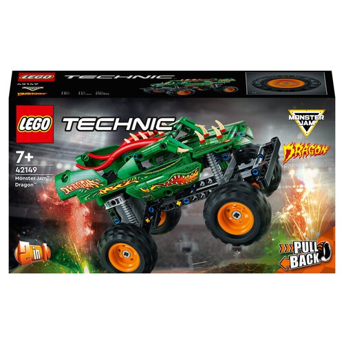 Lego Technic Monster Jam Dragon 42149