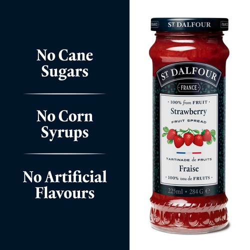 St Dalfour Strawberry Jam 284g