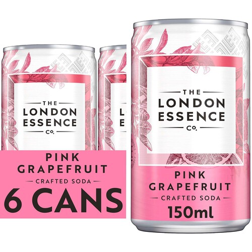 London Essence Pink Grapefruit Soda