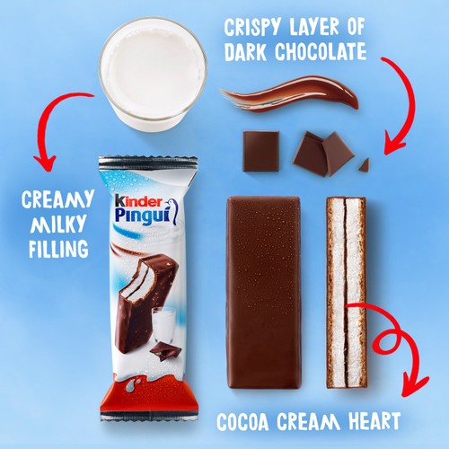 Kinder Pingui Chocolate Sponge 30g