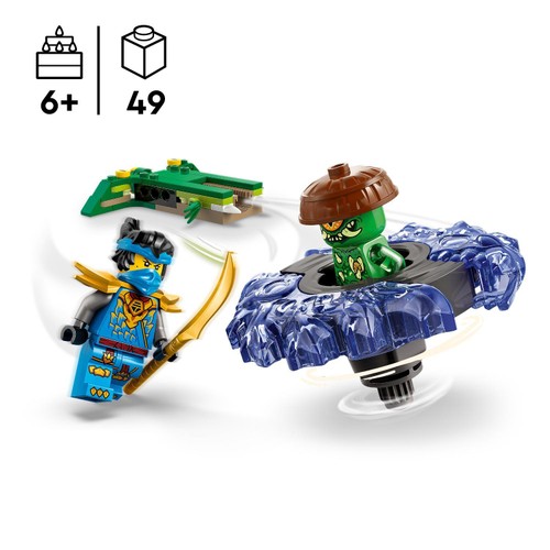 Lego Ninjago Nya Vs. Mutation Monster Spinner 71849 - Morrisons