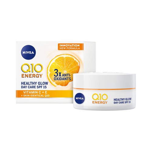 NIVEA Q10 Energy Vitamin C Healthy Glow Day Cream SPF 15 